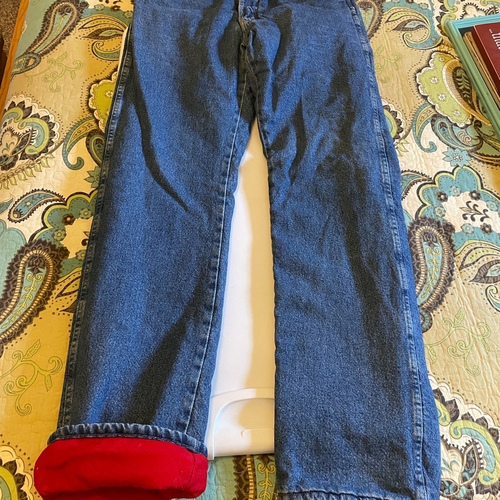 Mens Lined Jeans